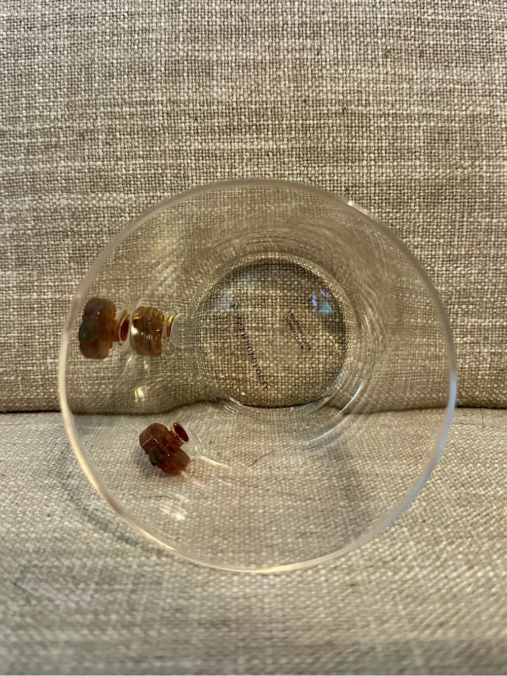 Anthropologie 3D Halloween Pumpkin Juice Glass — NWT in Original Box